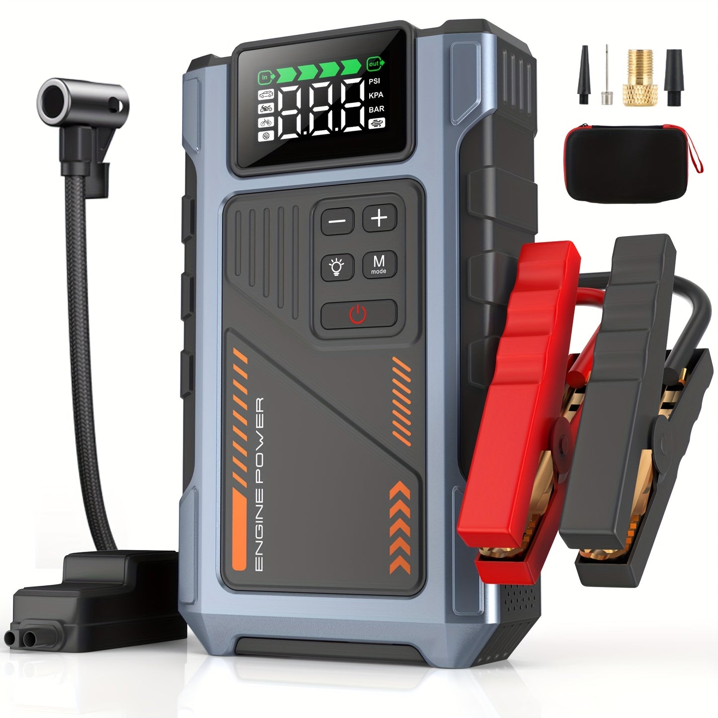 SWAREY 12000mAh Auto-Starthilfe