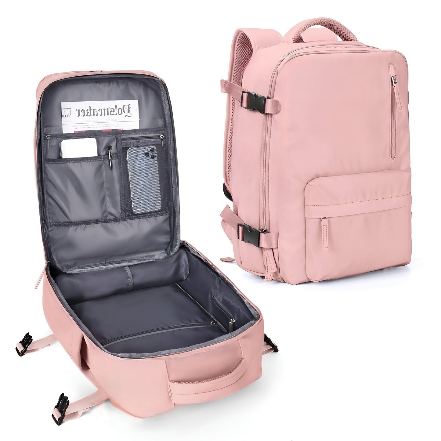 Ryanair 40x20x25 Airplane Backpack - Durable Cabin Hand Luggage