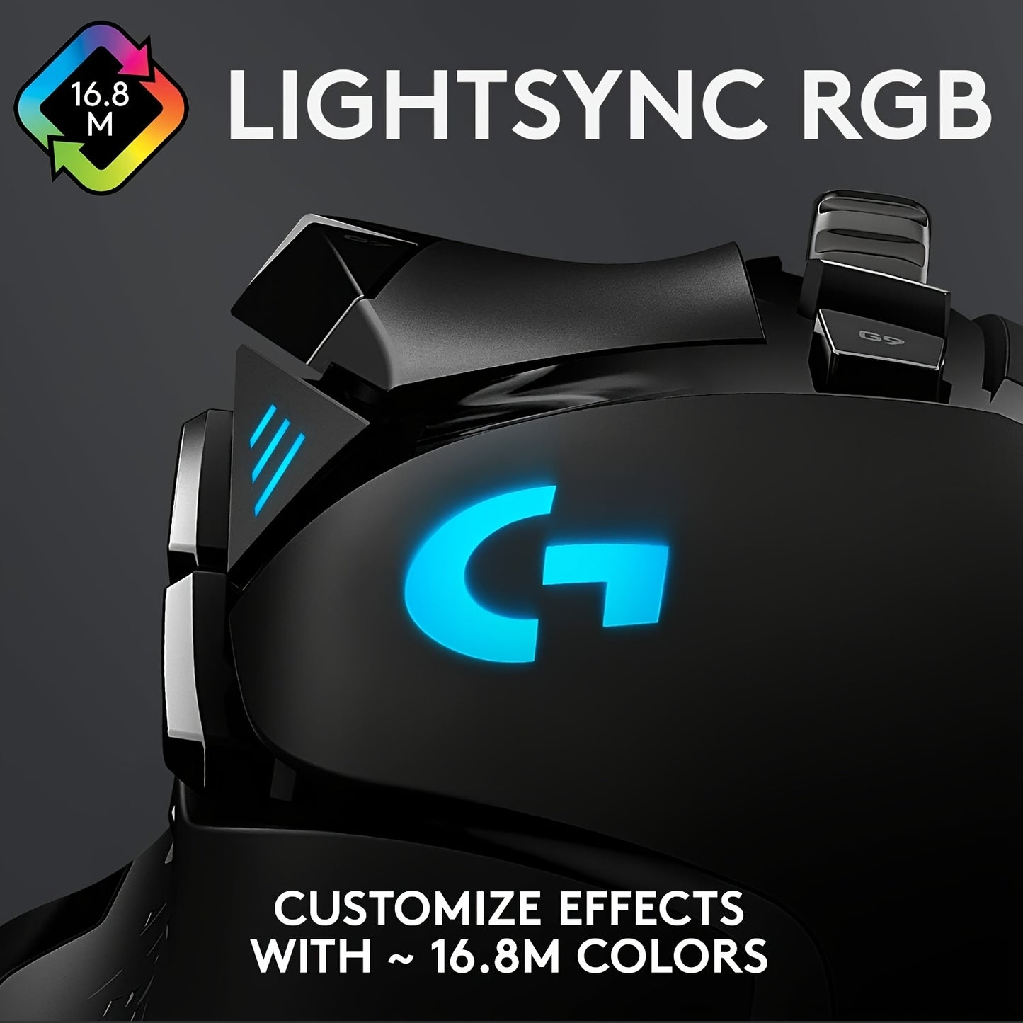 Logitech G502 HERO Wired Gaming Mouse - RGB with 11 Programmable Buttons