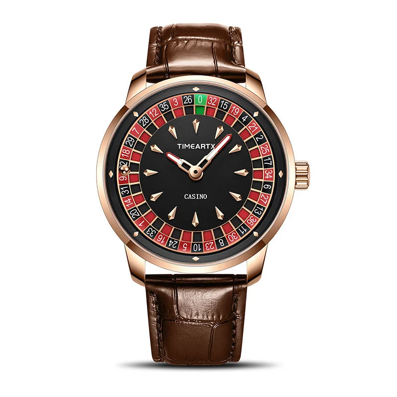 TIMEARTX Roulette Watch - waterproof