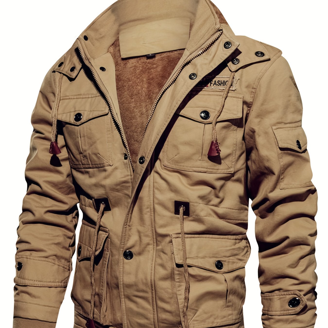 Men's Heavyweight Winter Jacket - Thermal Insulated