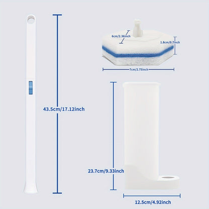Disposable Toilet Brush Set 60/64pcs - Sponge Complete Tools
