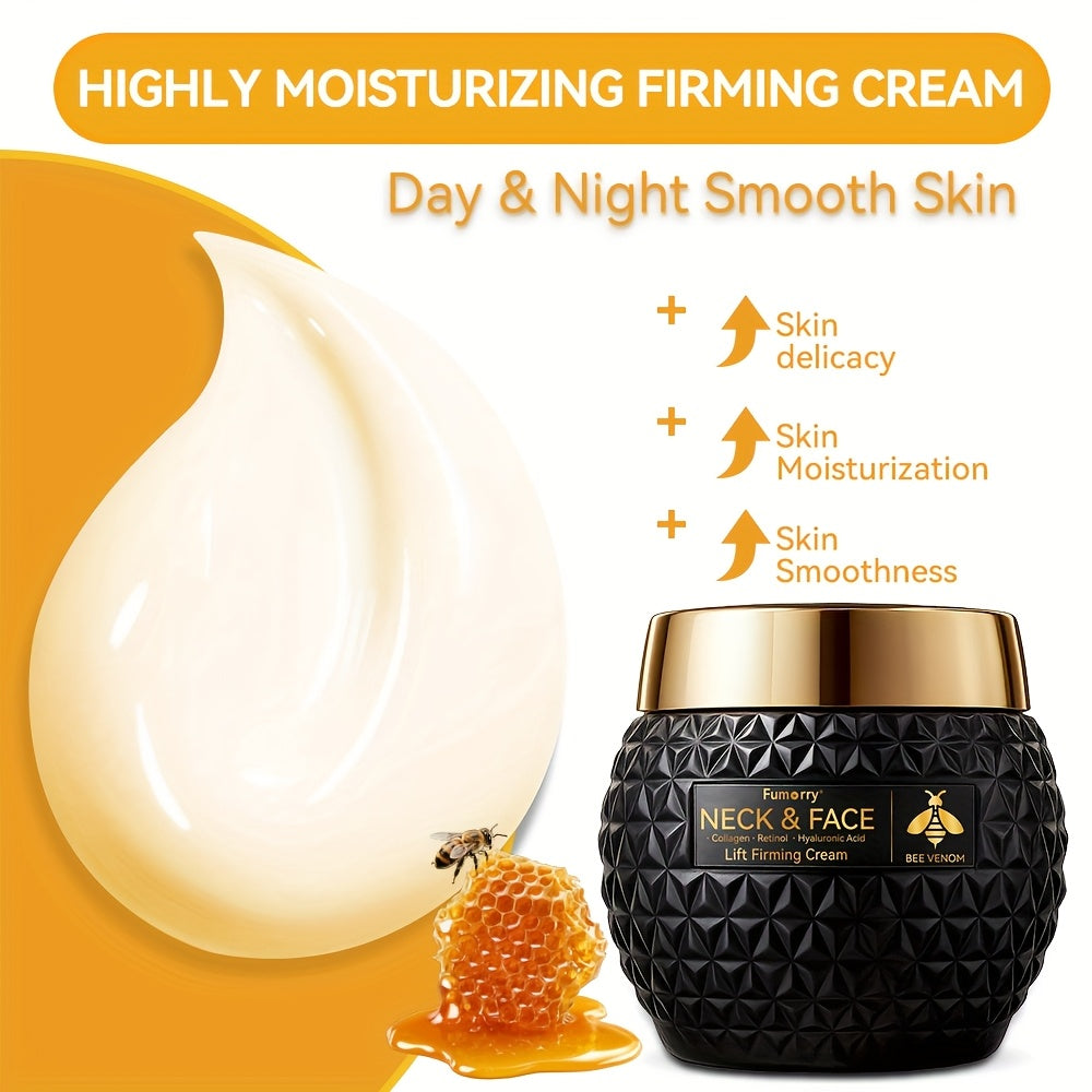 Fumorry Bee Venom Facial & Neck Cream - Collagen Hyaluronic Acid