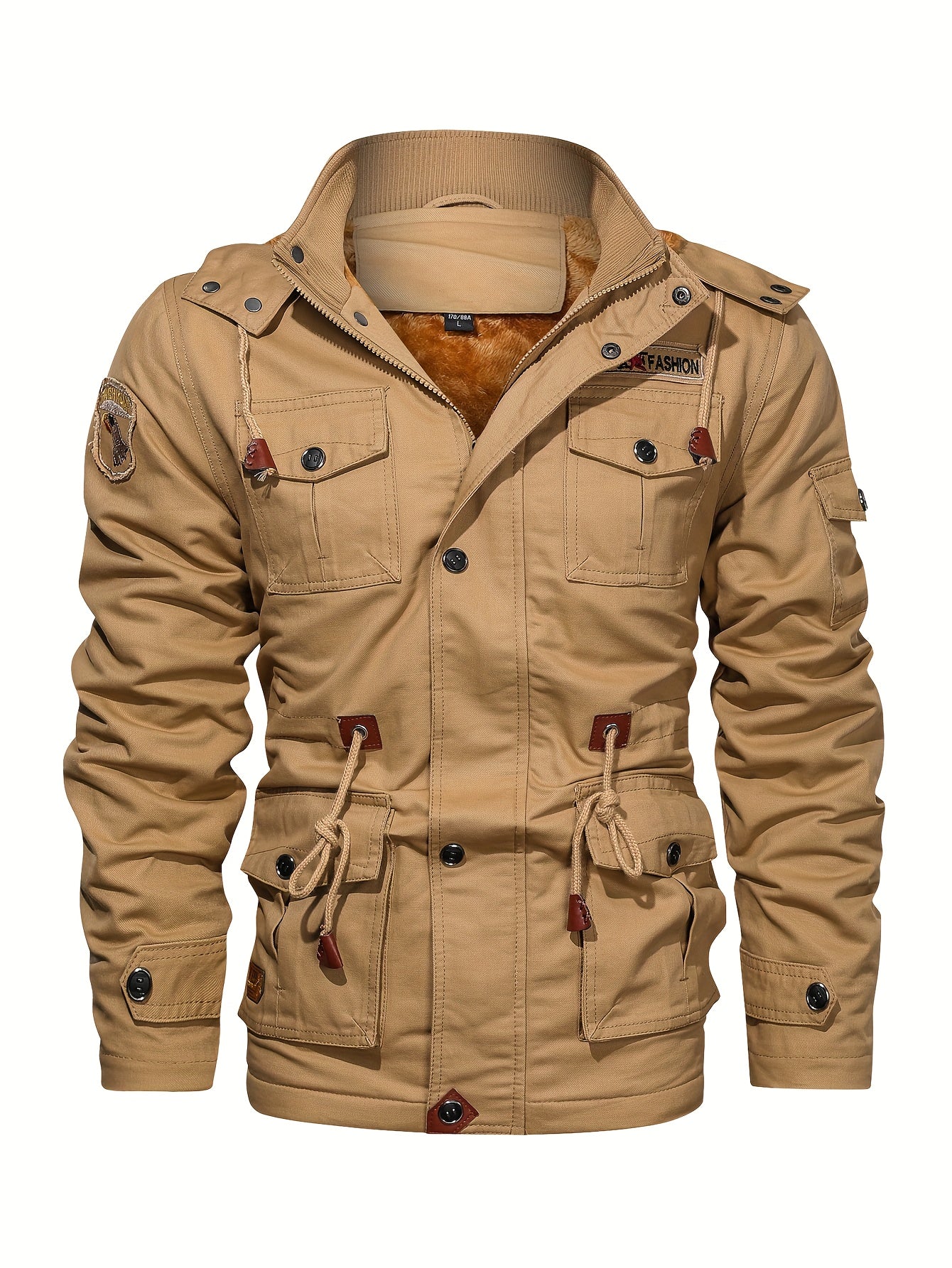 Men's Heavyweight Winter Jacket - Thermal Insulated