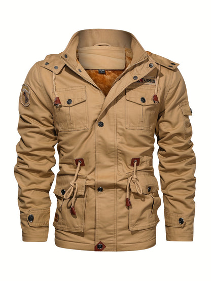 Men's Heavyweight Winter Jacket - Thermal Insulated