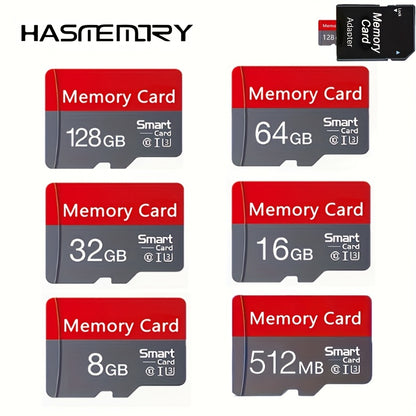 HASMEMORY TF Card - High-Speed U3 Mini SD 512MB-128GB