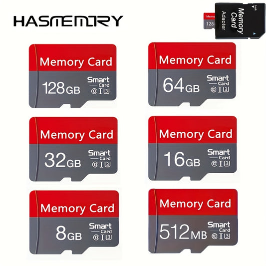 HASMEMORY TF Card - High-Speed U3 Mini SD 512MB-128GB