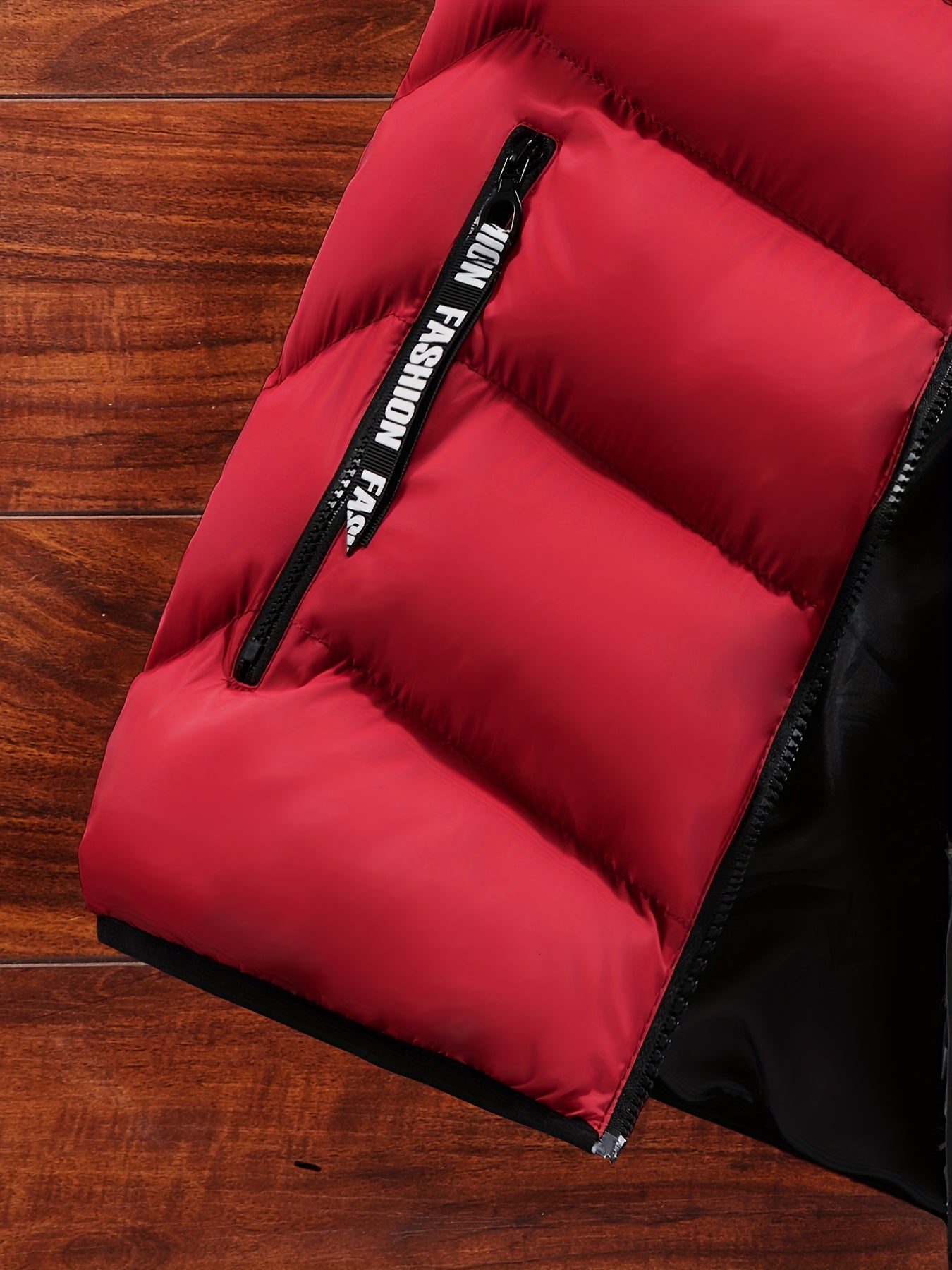 Men's Sleeveless Vest - Warm Zippered Stand Collar