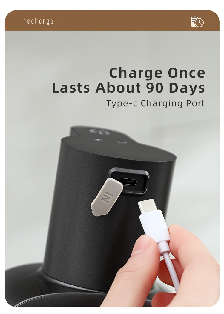 Smart Touchless Automatic Soap Dispenser - USB Rechargeable