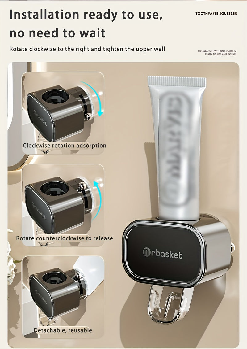Automatic Wall-Mounted Toothpaste Dispenser