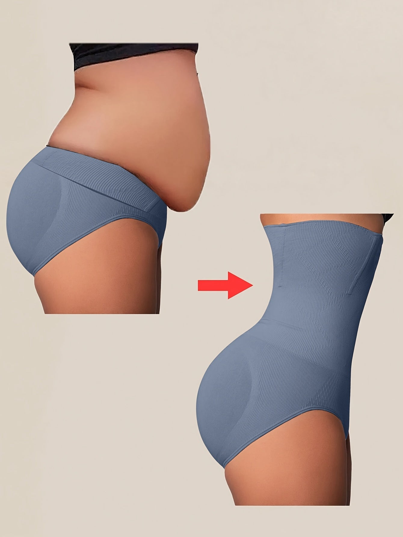 High-Waisted Shaping Panties Women - Lift & Slim Waist Nylon