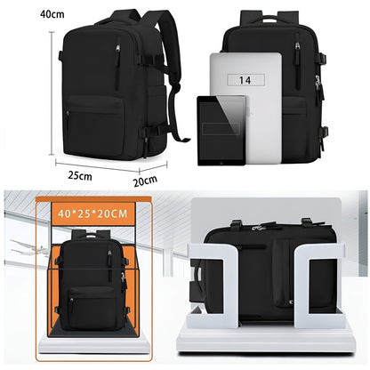 Ryanair 40x20x25 Airplane Backpack - Durable Cabin Hand Luggage