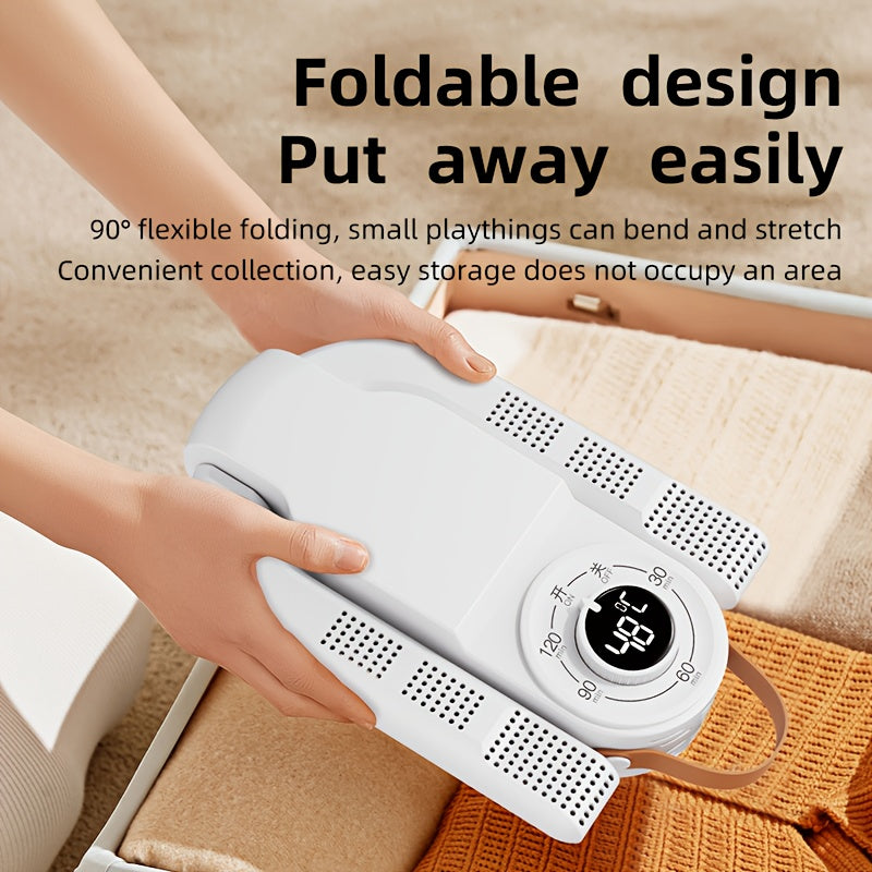 Portable Foldable Shoe Dryer - Timed Control Constant Temperature