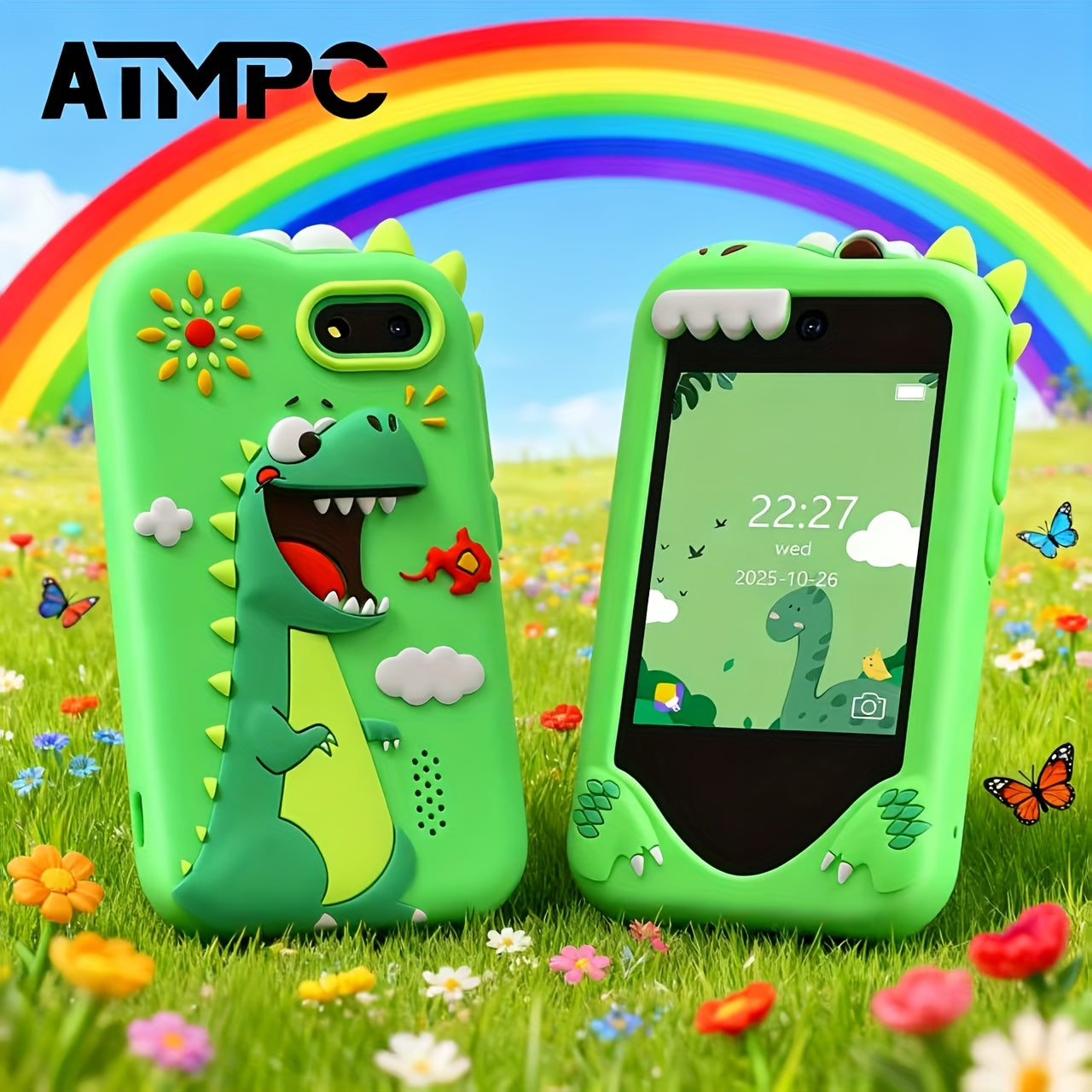 Educational Kids Smartphone 2.8" Touchscreen - Dual Camera, Games & E-Book