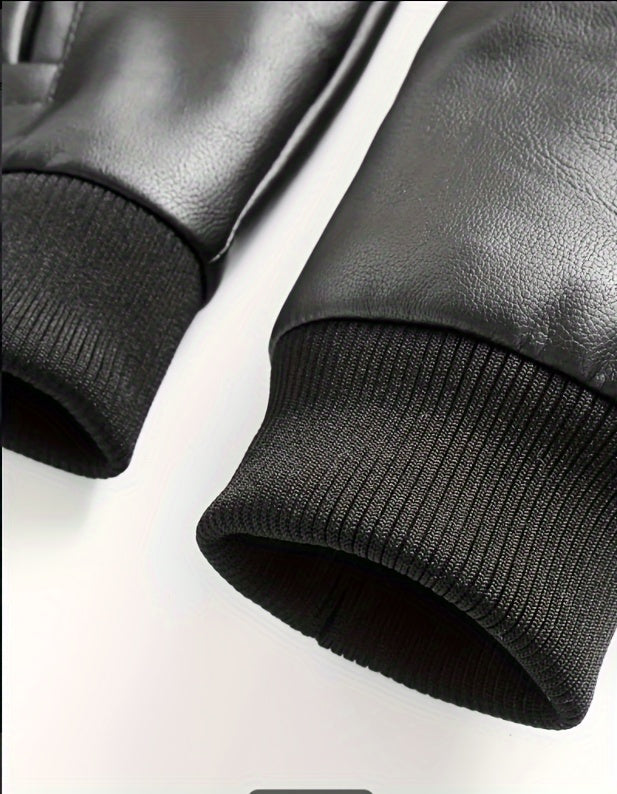 Men's Hooded Jacket - Full-Zip Zippered Pockets Lightweight