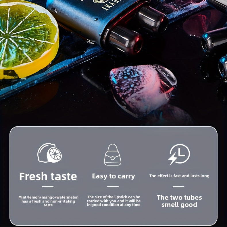 Nasal Decongestant Sticks 4-Pack - Lemon Mango Watermelon Peppermint