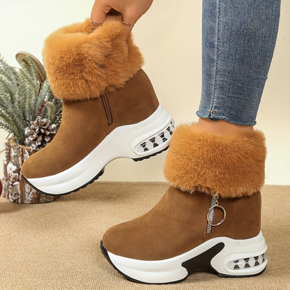 Women's Autumn/Winter Fuzzy Boots
