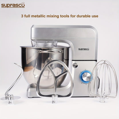 SUPRASCO 10L Stand Mixer 1500W - Dough Hook Beater Whisk