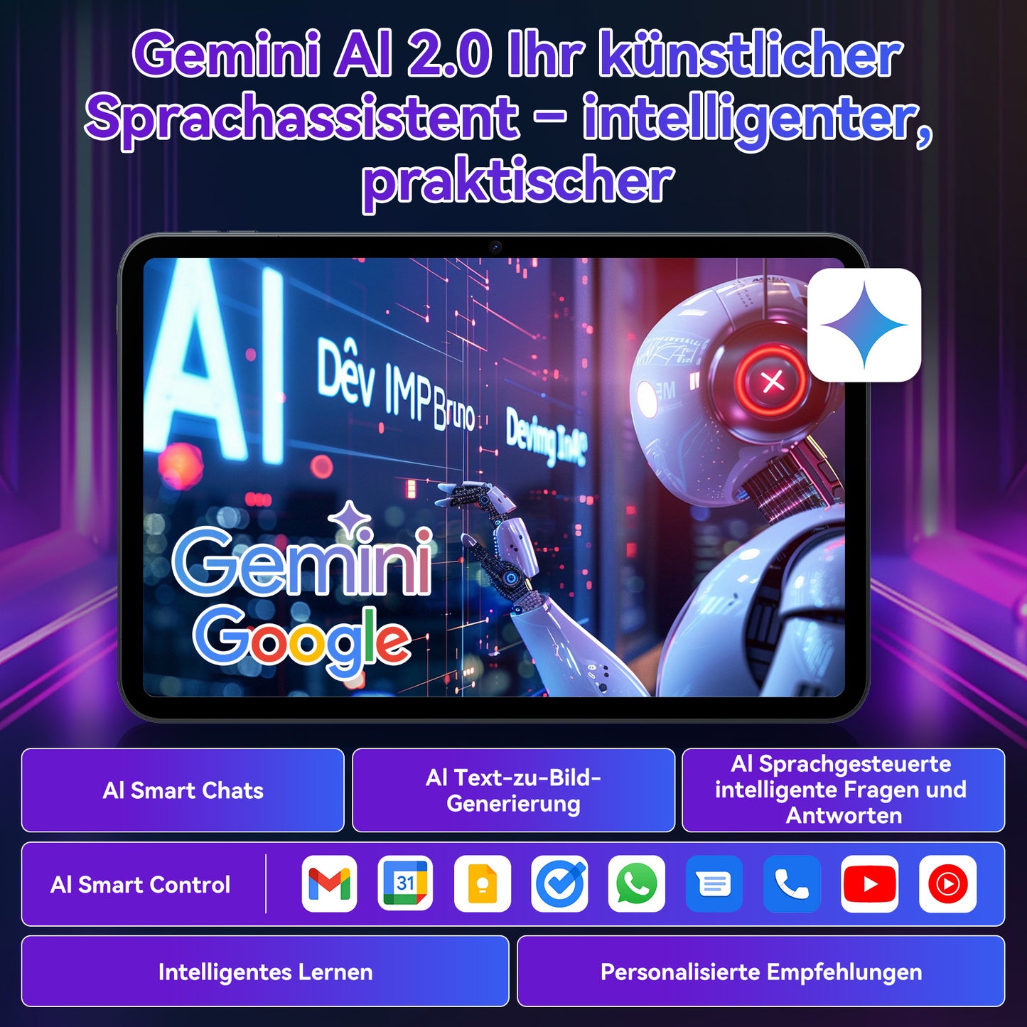 TABWEE T60 Pro Tablet 13.4" Android 15 - 24GB RAM 256GB Gaming