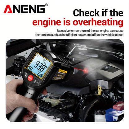 ANENG TH202 Thermometer Hygrometer - Non-Contact -50-600°C LCD