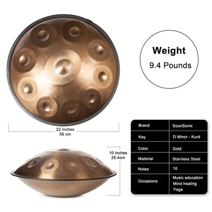SOUNSONIX Premium Handpan Drum