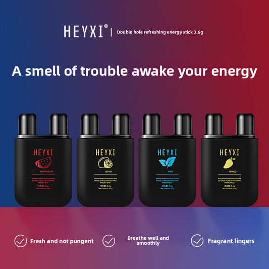 Nasal Decongestant Sticks 4-Pack - Lemon Mango Watermelon Peppermint