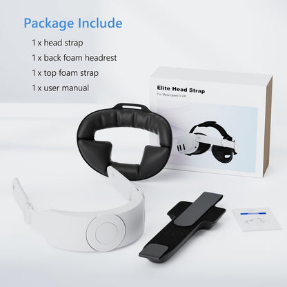 Meta Quest 3 Head Strap - Adjustable VR Accessory for Quest 3/3S