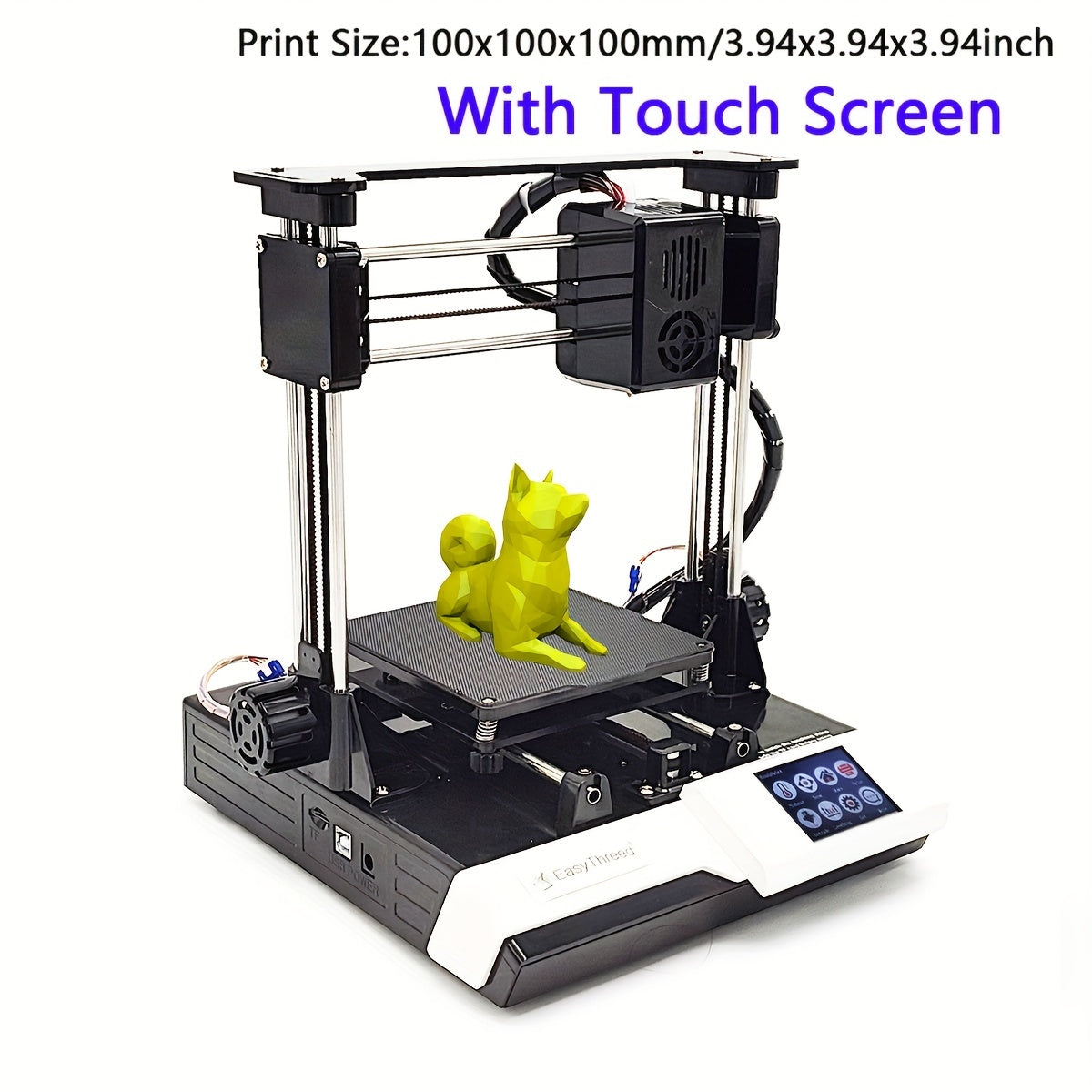 EasyThreed K6 3D Printer - Touch Screen Low Noise
