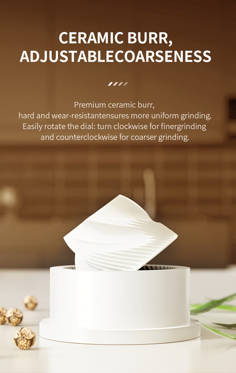 Electric Salt & Pepper Grinder - Rechargeable USB LED