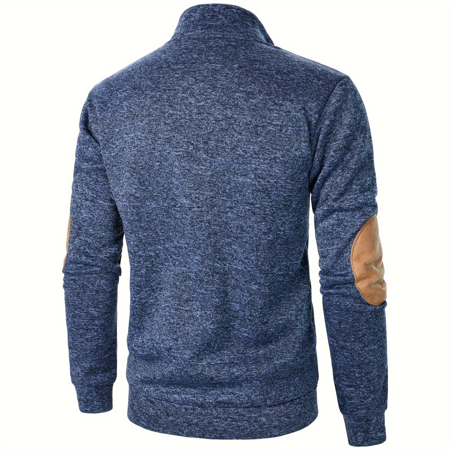 Men's Stand-Collar Casual Sweatshirt - Autumn Winter Long Sleeve