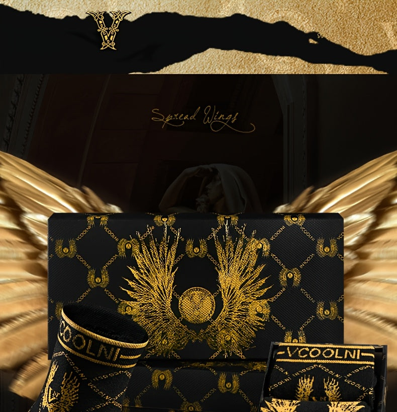 Wikuni Brand Cotton Men's Socks - Gift Box