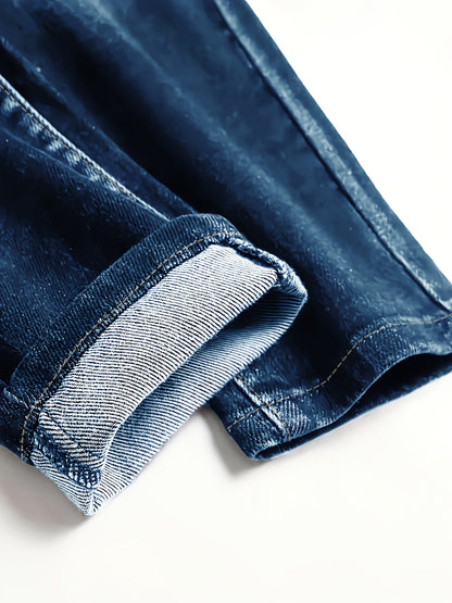 Men's Slim-Fit Stretch Denim - Button-Fly Skinny Jeans