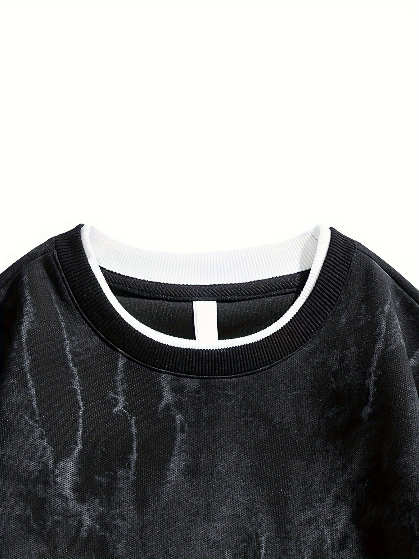 Men's Tie-Dye Sweatshirt - Round Neck Pullover