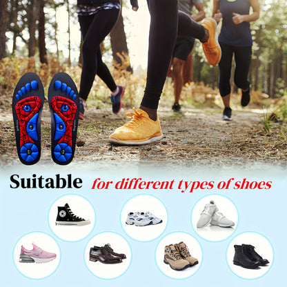 Magnetic Acupoint Massage Insole - EVA Arch Support Breathable