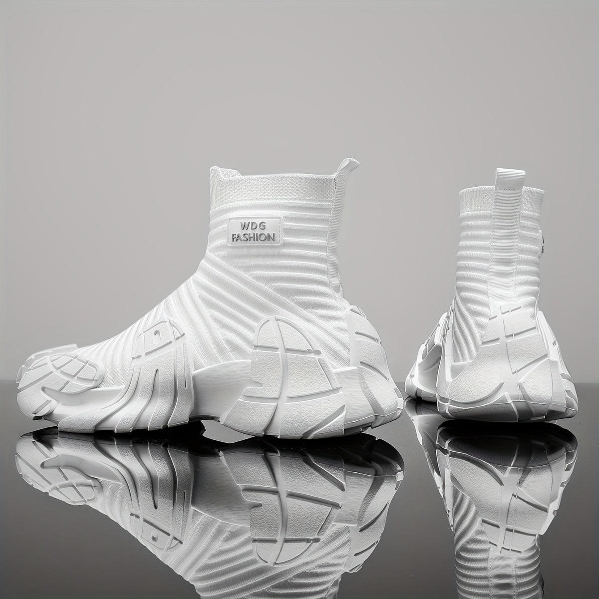 Men's Slip-On Sock Sneakers - Breathable Casual Hiking Shoes