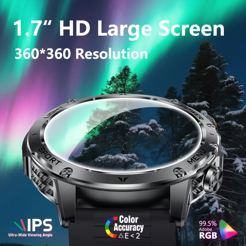 TKTKYY Smart Men's Watch AK87 - 4.32cm Touch 1000mAh IPX8