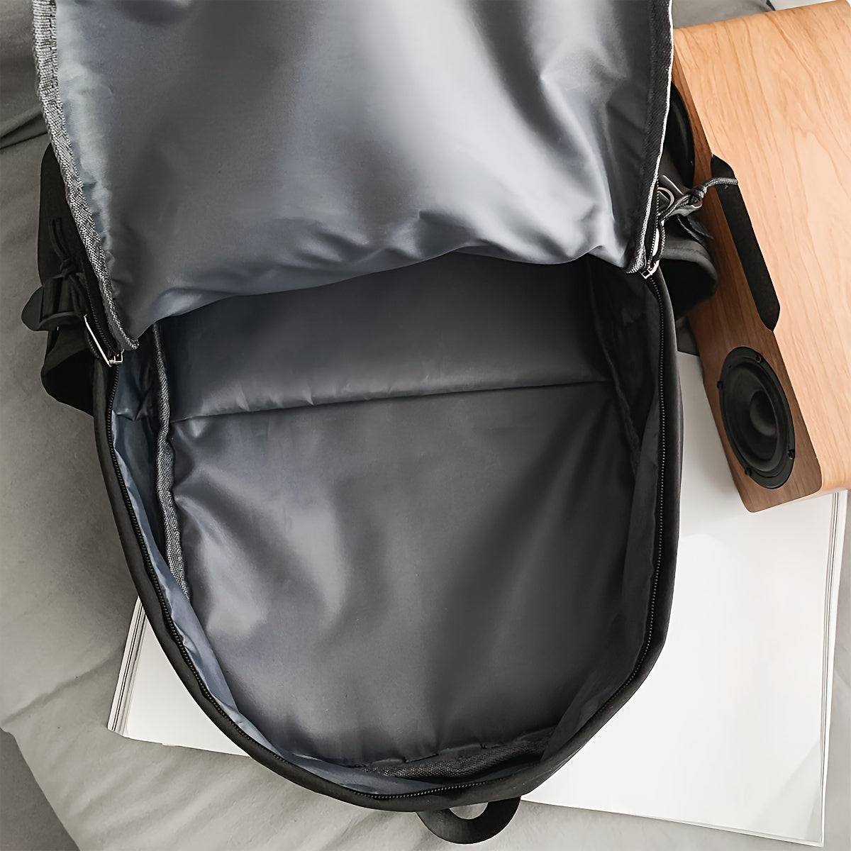 Black Backpack - Foldable Travel Bag