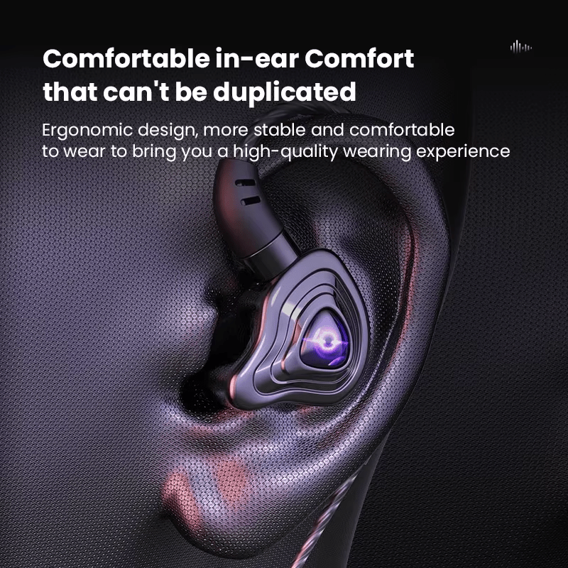 9D Super Bass Wired Earphones - HD Mic & Noise-Canceling 3.5mm