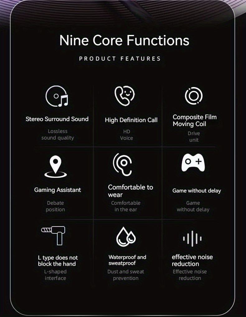 9D Super Bass Wired Earphones - HD Mic & Noise-Canceling 3.5mm