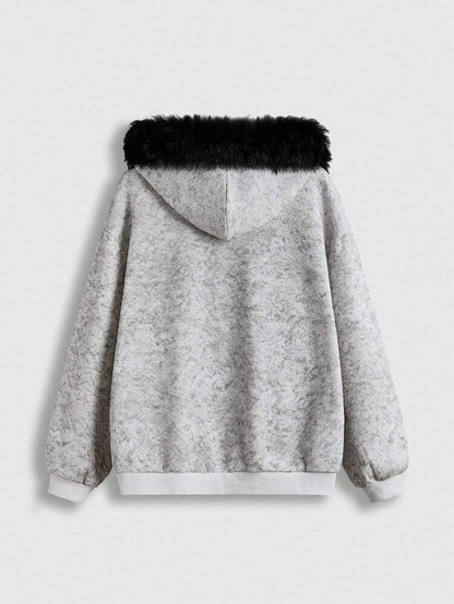 ROMWE Unisex Hoodie - Gothic Y2K