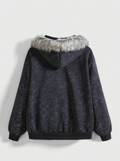 ROMWE Unisex Hoodie - Gothic Y2K