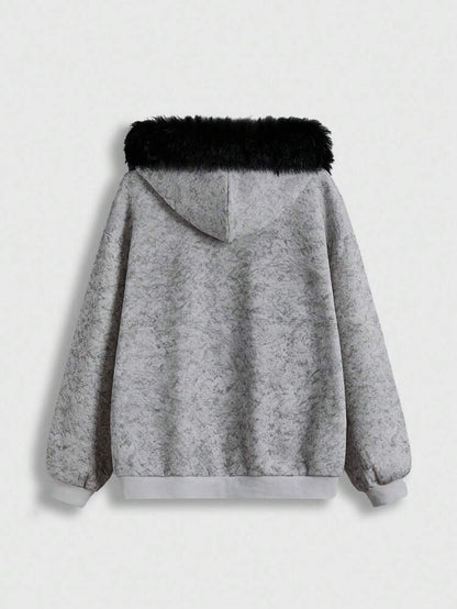 ROMWE Unisex Hoodie - Gothic Y2K