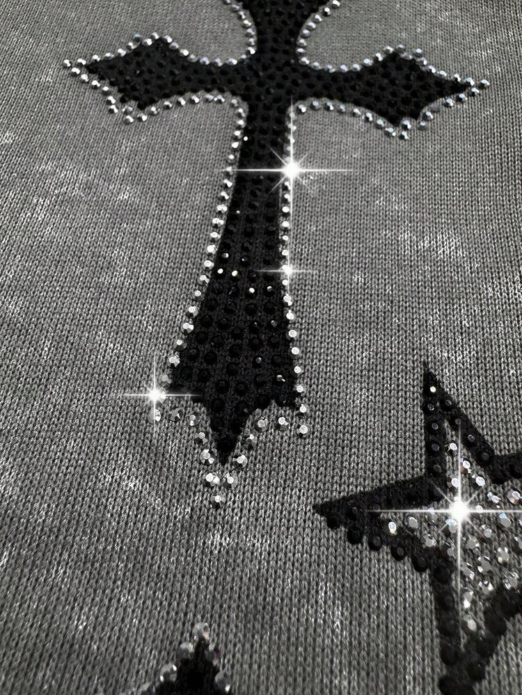 ROMWE Unisex Hoodie - Gothic Y2K