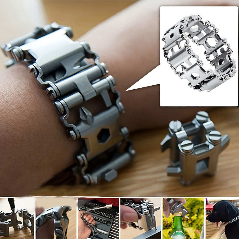 29-in-1 Multi-Tool Bracelet - Wearable