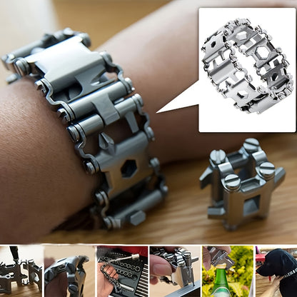 29-in-1 Multi-Tool Bracelet - Wearable
