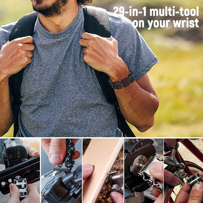 29-in-1 Multi-Tool Bracelet - Wearable