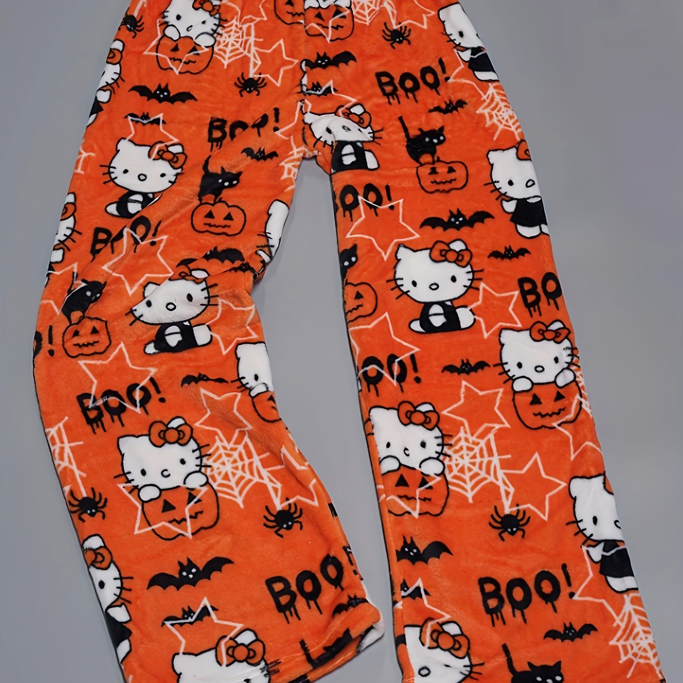 Hello Kitty Women's Flannel Sleep Pants - Thick Warm Winter