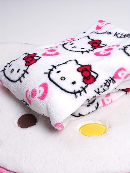 Hello Kitty Women's Flannel Sleep Pants - Thick Warm Winter