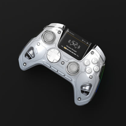 FIEHDUW Wireless Gaming Controller - Hall Effect RGB V2 White