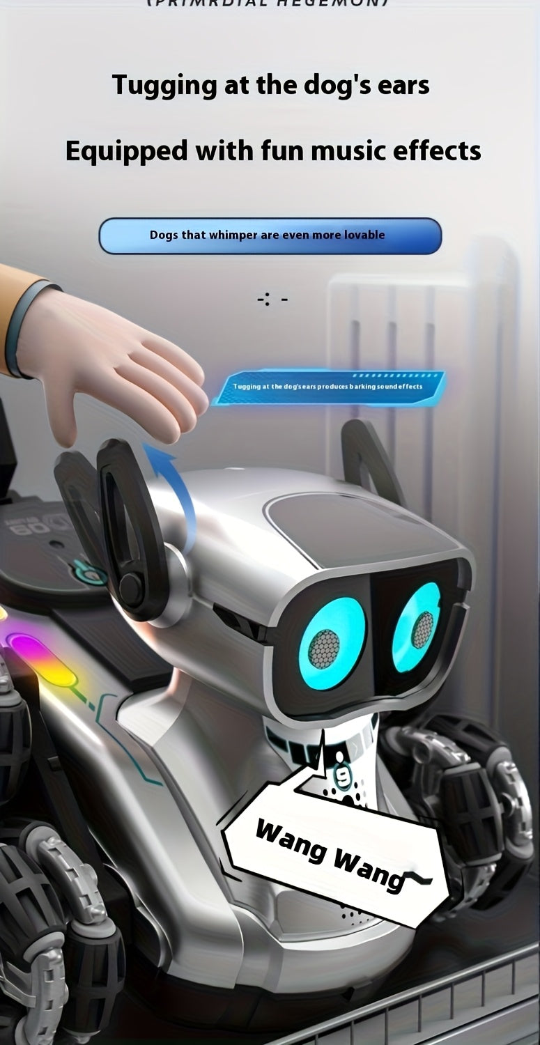 MechaPaw All-Terrain Robot Dog - 8-Wheel Remote Control Mechanical